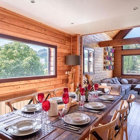 Chalet Massada - Luxe & Piscine & Jacuzzi - Detente Et Ski A Valberg Péone Екстериор снимка