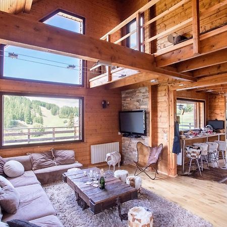Chalet Massada - Luxe & Piscine & Jacuzzi - Detente Et Ski A Valberg Péone Екстериор снимка