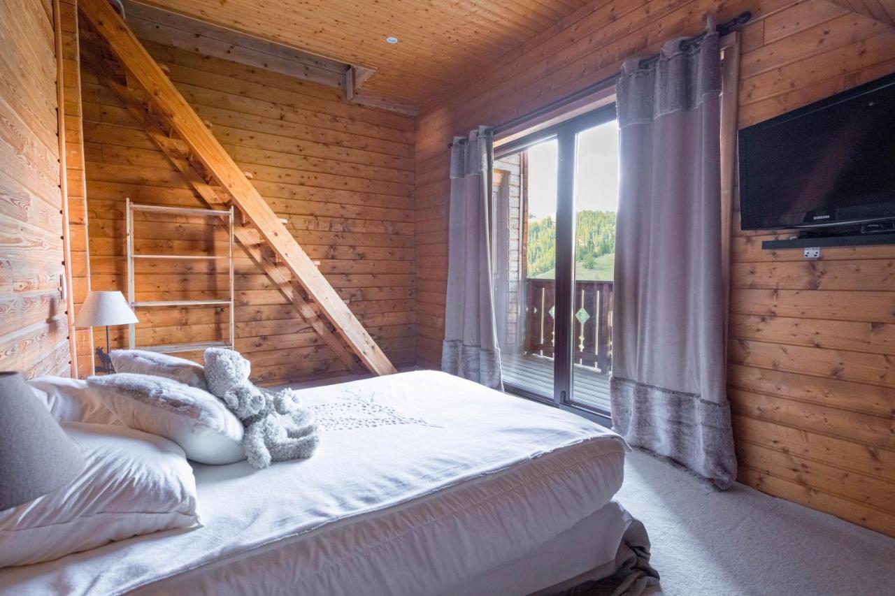 Chalet Massada - Luxe & Piscine & Jacuzzi - Detente Et Ski A Valberg Péone Екстериор снимка