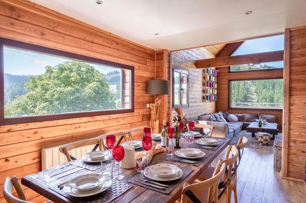 Chalet Massada - Luxe & Piscine & Jacuzzi - Detente Et Ski A Valberg Péone Екстериор снимка