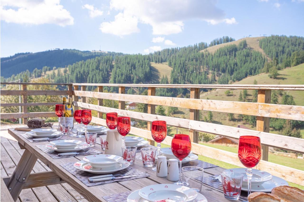 Chalet Massada - Luxe & Piscine & Jacuzzi - Detente Et Ski A Valberg Péone Екстериор снимка
