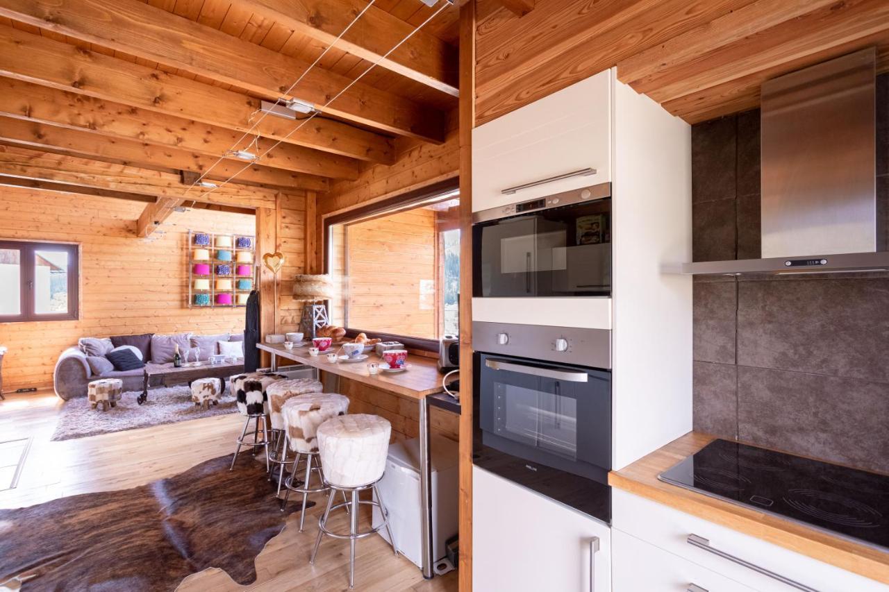 Chalet Massada - Luxe & Piscine & Jacuzzi - Detente Et Ski A Valberg Péone Екстериор снимка