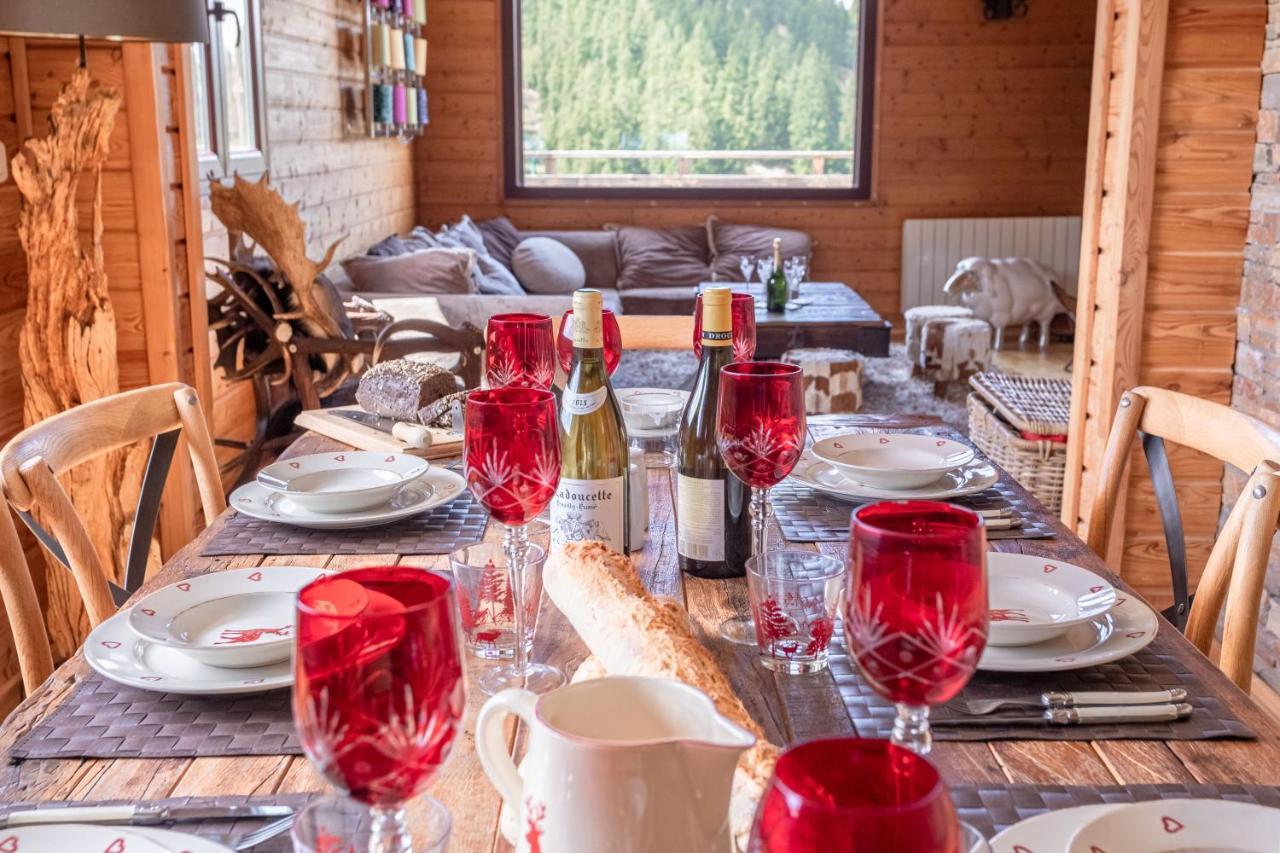 Chalet Massada - Luxe & Piscine & Jacuzzi - Detente Et Ski A Valberg Péone Екстериор снимка
