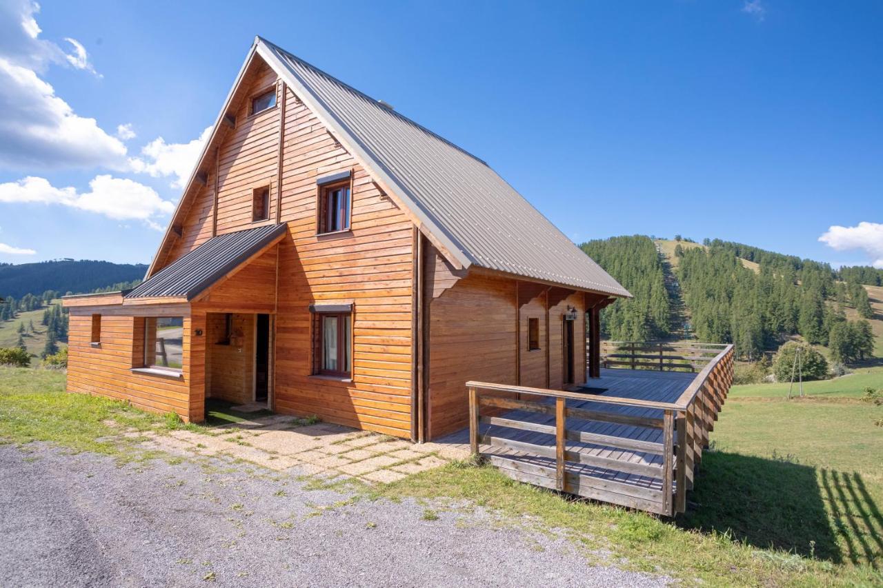 Chalet Massada - Luxe & Piscine & Jacuzzi - Detente Et Ski A Valberg Péone Екстериор снимка