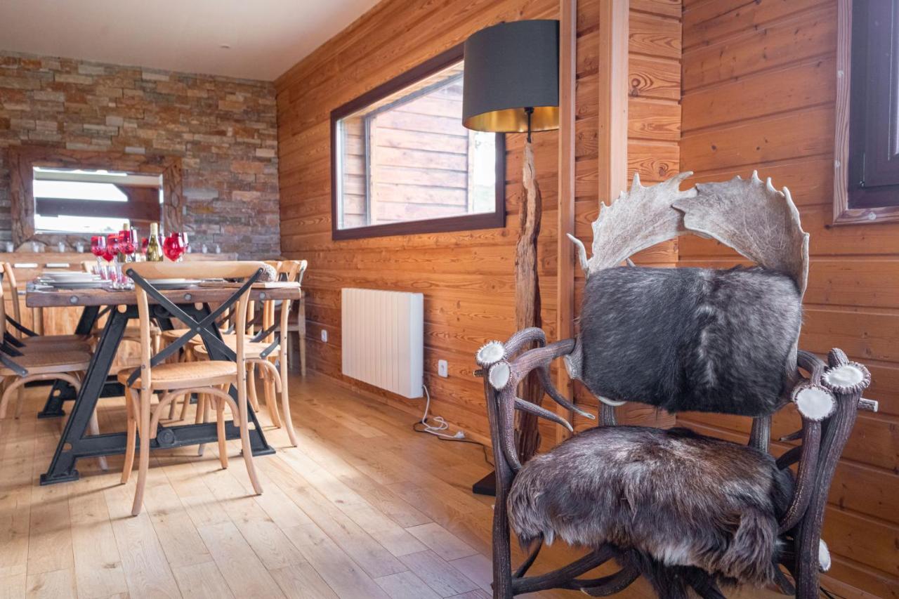 Chalet Massada - Luxe & Piscine & Jacuzzi - Detente Et Ski A Valberg Péone Екстериор снимка